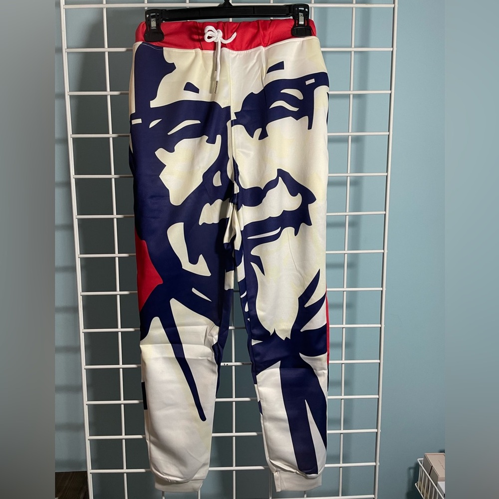 Men’s Graphic Jogging Pants- KFC Size M